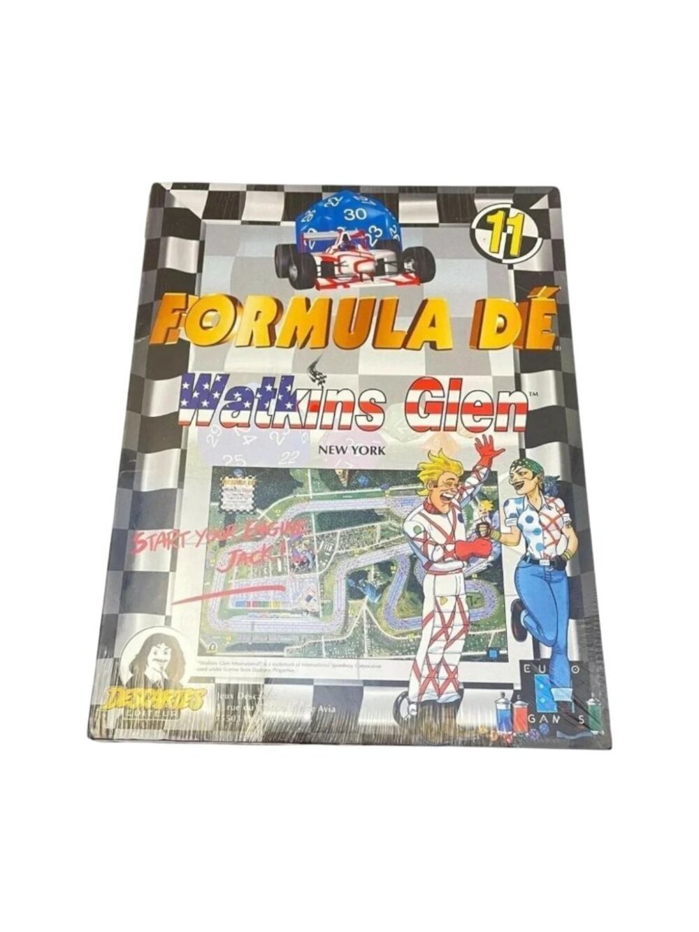 Formula One Eurogames Board game Expand Circuit 11 & 12 Watkins  Silverstone New